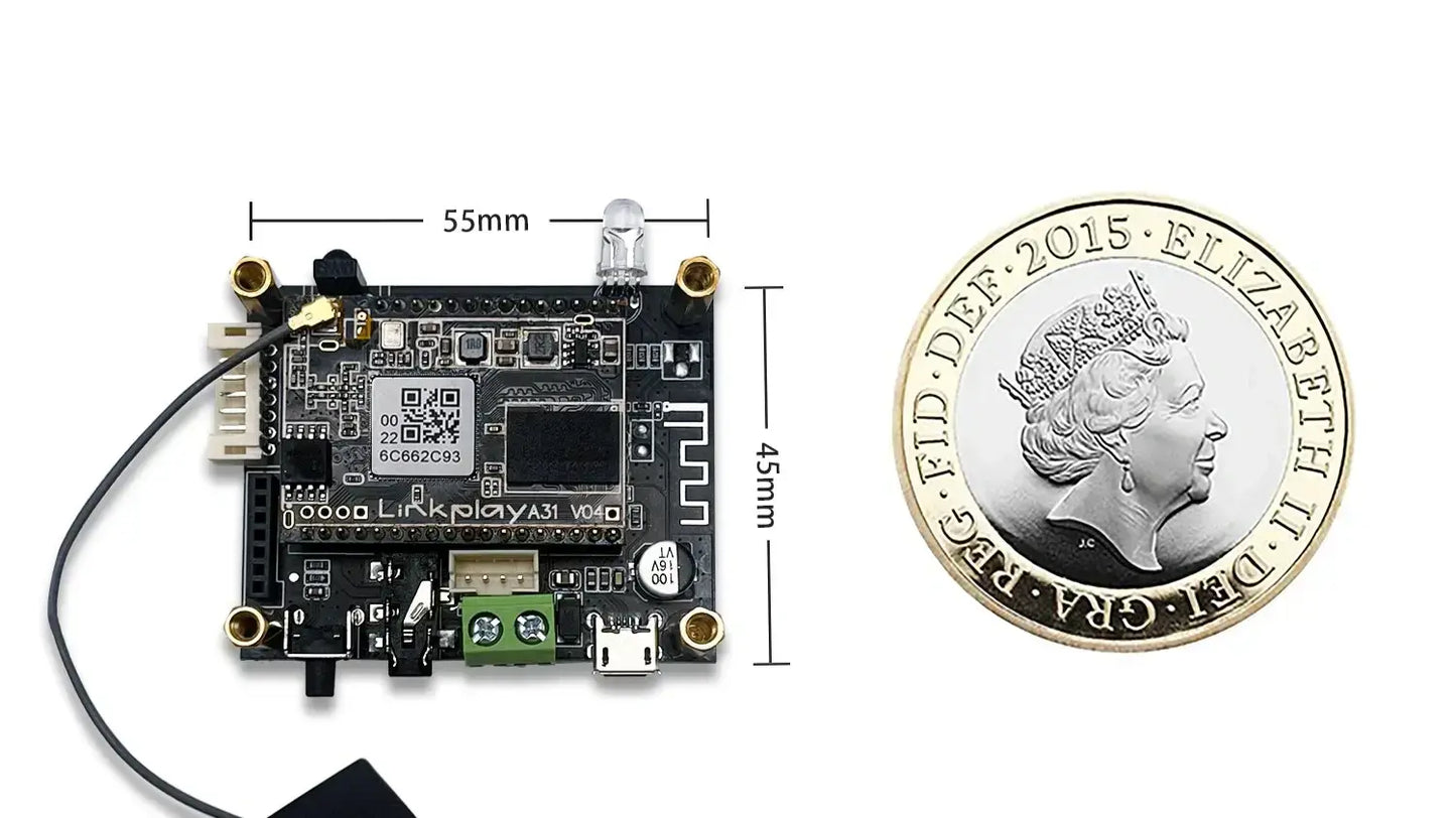 Receptor Bluetooth sem fio Wi-Fi HiFiMuse D10 DIY