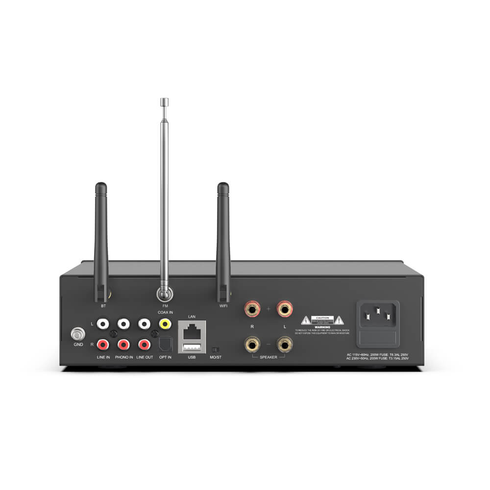Arylic A100 100W x 2 Power amplifier with FM
