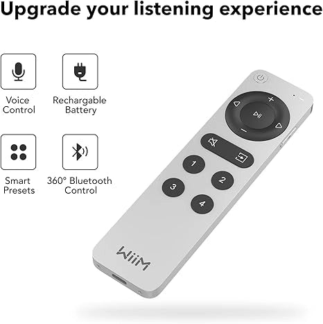 supports voice, presets, 360-degree Bluetooth control