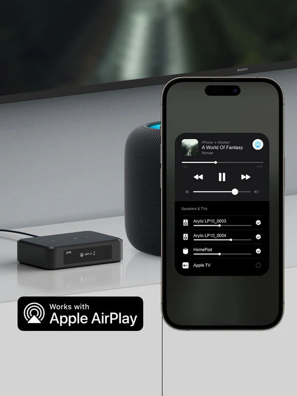 Arylic LP10 AirPlay 2 and Google Cast Music Streamer