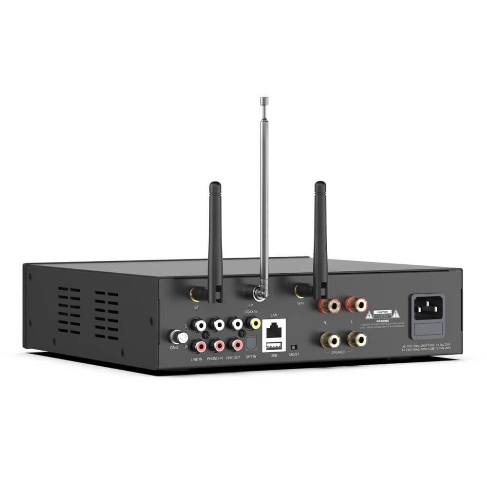 Arylic A100 100W x 2 Power amplifier with FM
