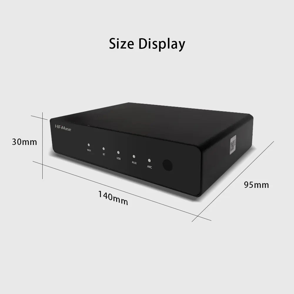 Transmissor de música Wi-Fi HiFiMuse R20