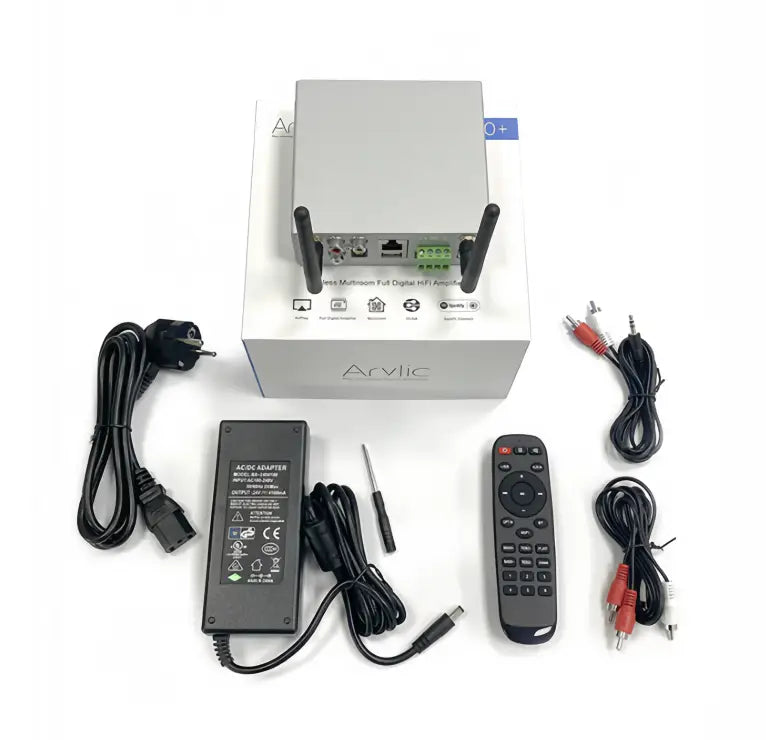 Amplificador de streaming Arylic A50+ 50W x 2