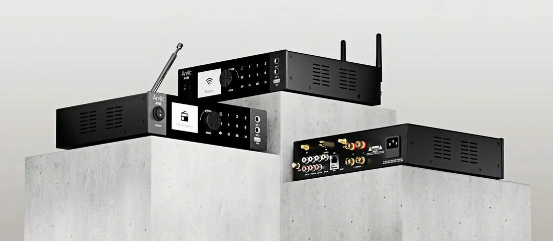 🎶 Arylic A100 – 100W x 2 HiFi Amp with FM, Streaming & More