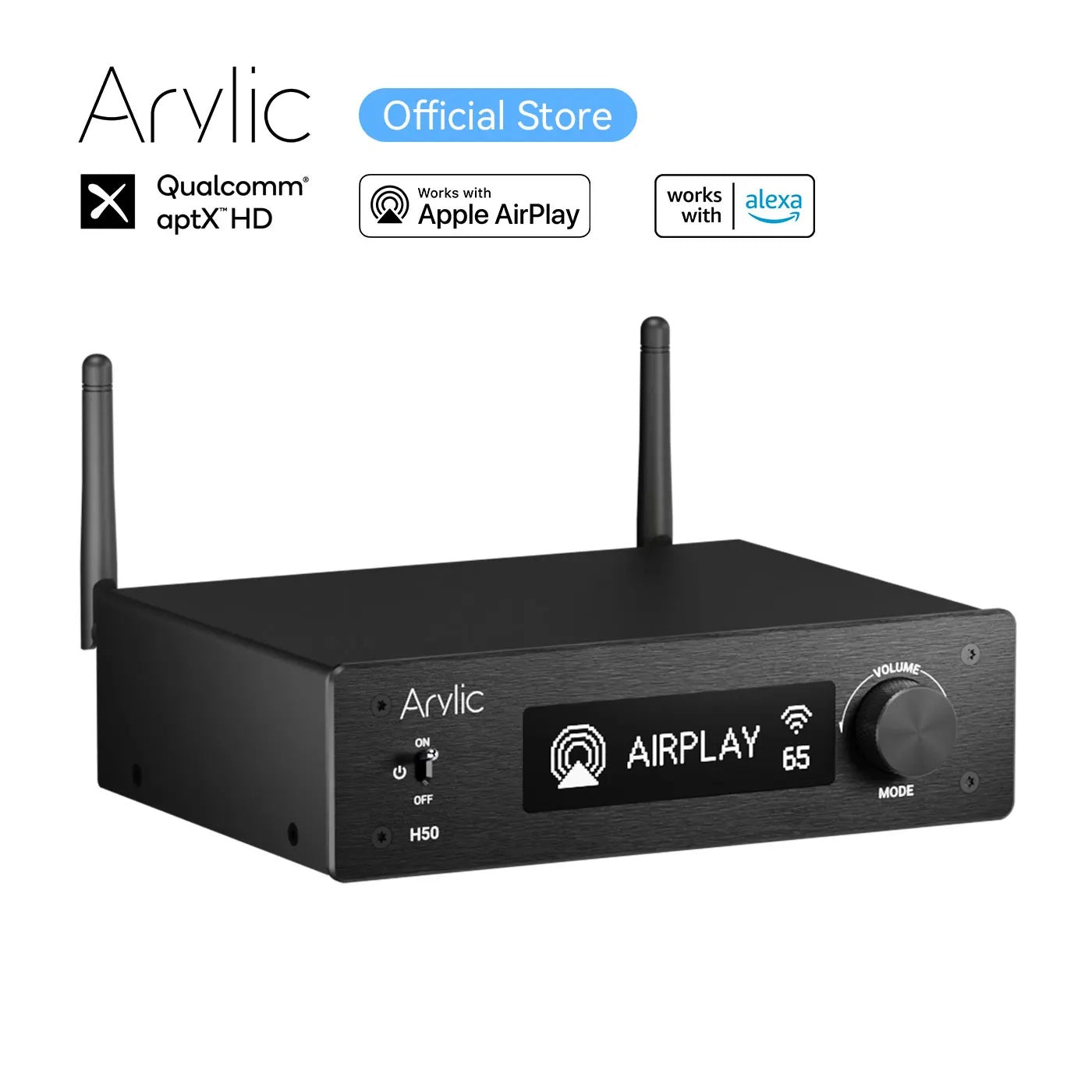 Arylic H50 Wireless Stereo Amplifier