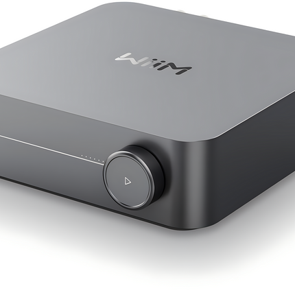 WiiM Amp – Compact All-in-One Streaming Amplifier | Native AirPlay 2, Wi-Fi 5, ESS ES9018K2M DAC, 60W×2 Power Output, Multi-Room Hi-Res Audio for Apple Ecosystem
