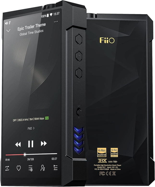 FiiO M17 – Desktop-Class Portable DAP with Dual ES9038PRO & THX AAA 788+