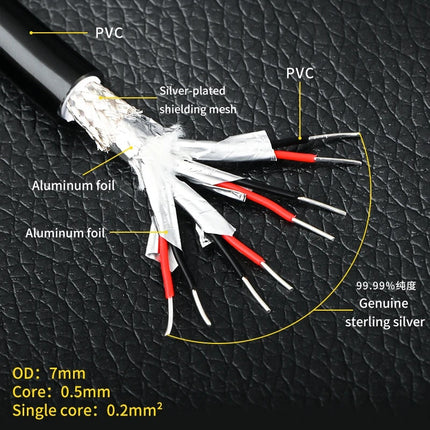 Pure Silver Cat 8 Ethernet Cable | HiFi RJ45