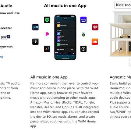 WiiM Pro Plus – High-Resolution Wireless Audio Streamer with AirPlay 2