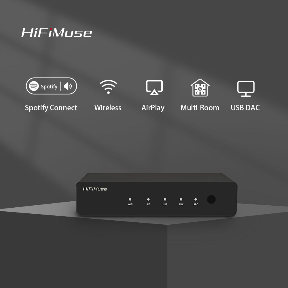 HiFiMuse R20 WiFi music streamer