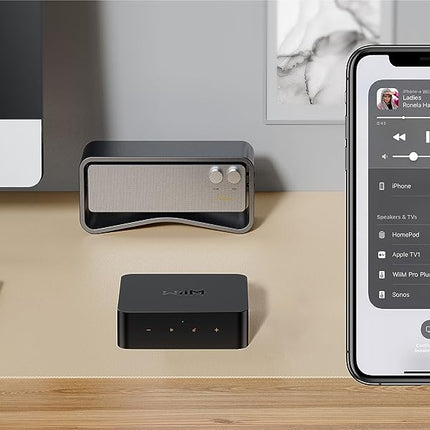 WiiM Pro Plus – High-Resolution Wireless Audio Streamer with AirPlay 2