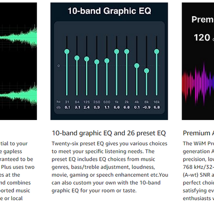 WiiM Pro Plus – High-Resolution Wireless Audio Streamer with AirPlay 2