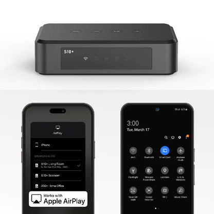 Transmissor de música WiFi Arylic S10+