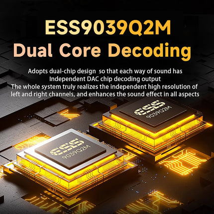 HiFiMuse Q7 Bluetooth 5.2 Transmitter and Receiver