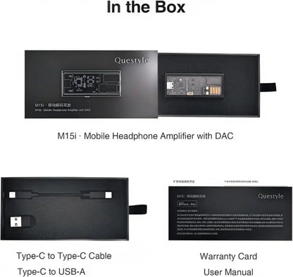 Questyle M15i Mobile portable decoder Hi-Res device
