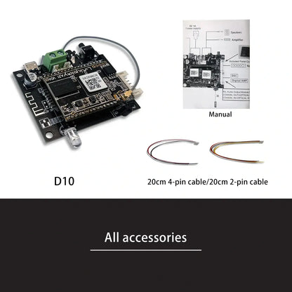 HiFiMuse D10 DIY беспроводной WiFi Bluetooth-приемник