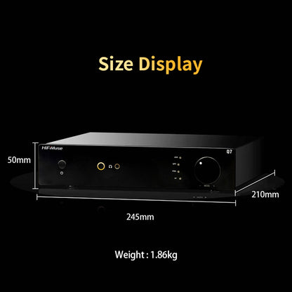 HiFiMuse Q7 Bluetooth 5.2 Transmitter and Receiver