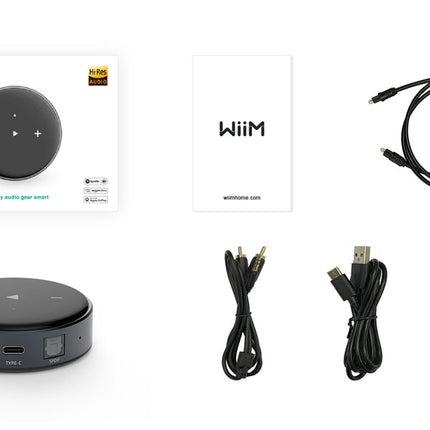 WiiM Mini – Compact Hi-Res Wireless Audio Streamer with AirPlay 2