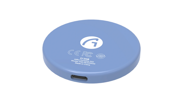 Aiffro P08 Magnetic Portable Solid State Drive, MagSafe Compatible