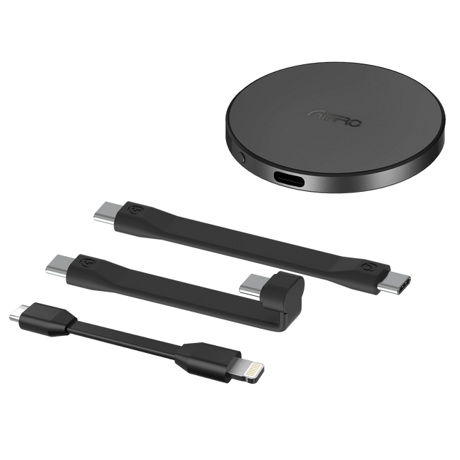 Aiffro P10 Plus Magnetic Portable Solid State Drive, Lightning Cable, MagSafe Compatible, Up To 2000MB/S