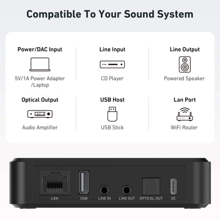 Arylic S10+ WiFi Music Streamer