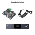 Silvery / Up2Cast + 24V Power + OLED Display board / 24V/416A-US