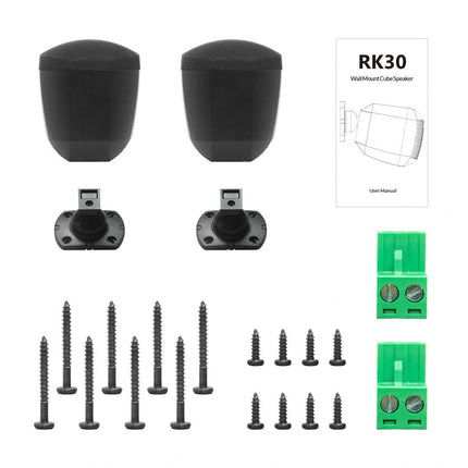 Arylic RK30 – Compact Cube Wall/Corner Speaker 40W RMS / 80W Peak
