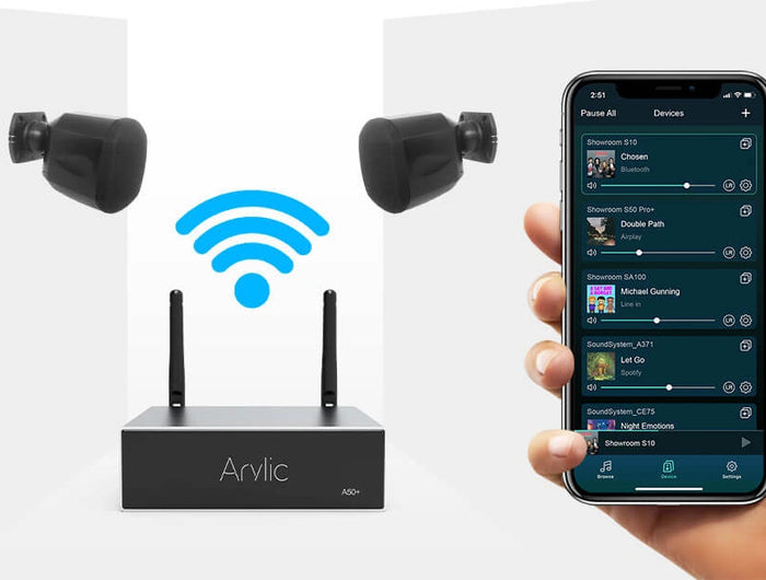 <h2>Bring Audio To Your Whole House</h2><p>RK30 are a great match for our wireless streaming amplifiers so you can easily build your whole house audio system, with music in every corner.<br/><br/>Get convenient wireless streaming and clean aesthetics in your house.</p>