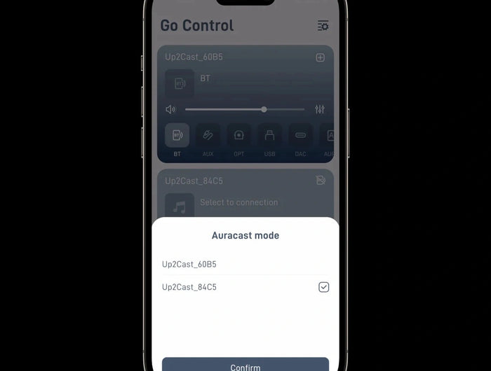 <h2><strong>Easy Broadcasting with GO CONTROL APP</strong></h2><p>The free iOS & Android GO CONTROL app allows you to easily control both broadcasting and receiving broadcasted audio.</p>