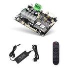 Black / Up2Stream Amp + 24V Power + Remote Control / 24V/4.16A-US