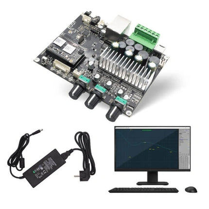 Arylic Up2Stream Amp 2.1 – Wi-Fi Streaming Amplifier with Subwoofer Out