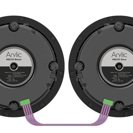 Arylic WBC65 – 6.5″ Wireless Multi-Room Ceiling Speaker with Built-In Streaming Amp