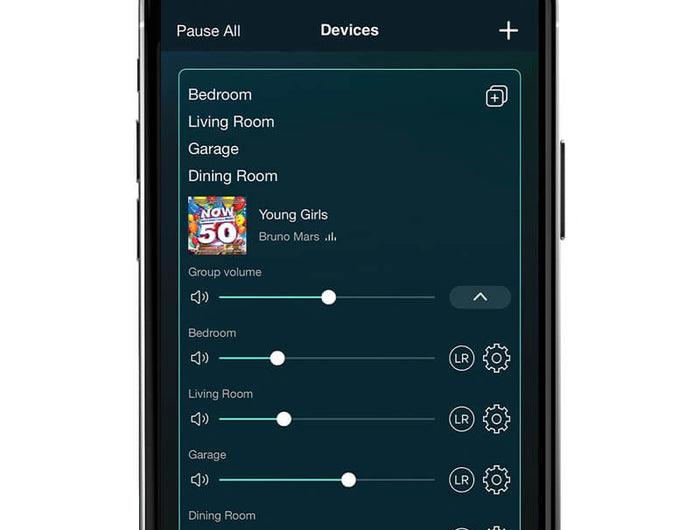 <h2>Multiroom Audio System</h2><p>Mix and match any combination of Arylic Streamers and WBC65 wireless ceiling speaker to create a custom whole house audio system and play the same music throughout your home.<br/><br/>Send different music to each room at the same time, or create your own custom-defined multiroom zones... All controlled via our 4STREAM App.</p>