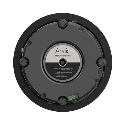 Arylic WBC65 – 6.5″ Wireless Multi-Room Ceiling Speaker with Built-In Streaming Amp