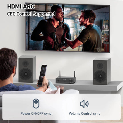 Arylic BP50 Bluetooth Preamplifier With ESS ES9023P DAC