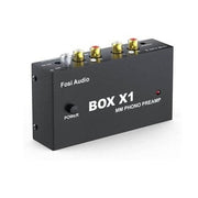 BOX X1 MM Turntable Phono Preamp