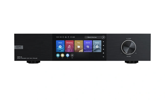 Eversolo DMP-A8 – Flagship Streamer/DAC/Preamp with 32-bit/768 kHz & DSD512