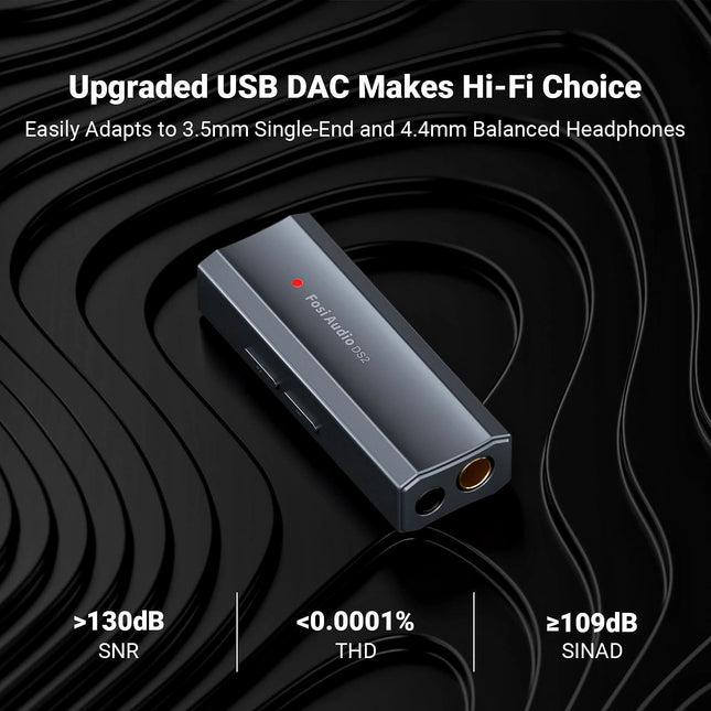 Fosi Audio DS2 Dongle DAC Headphone Amplifier