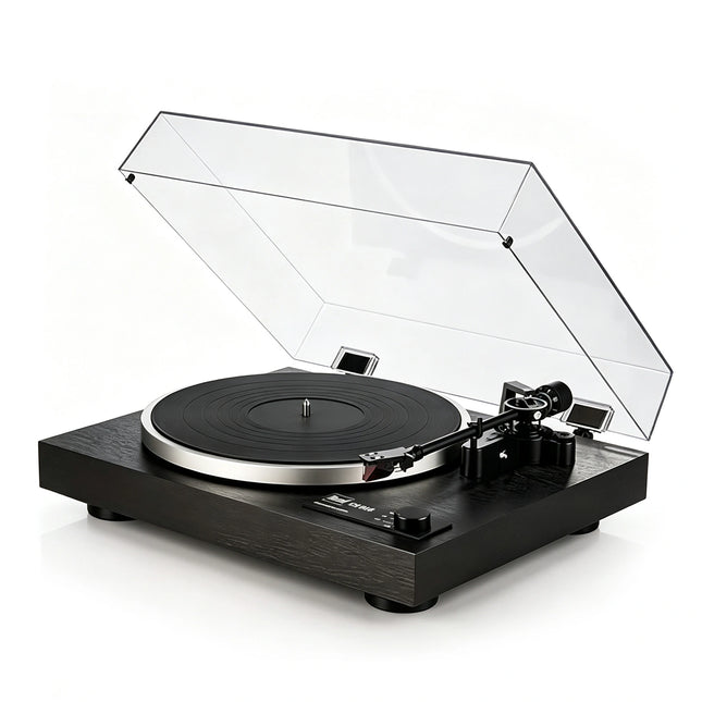 Dual CS 418 – Manual Belt-Drive Turntable with Ortofon 2M Red & Built-In Phono Stage