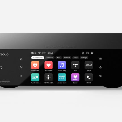 Eversolo T8 – High-End Streaming Transport / Digital Hub for External DAC