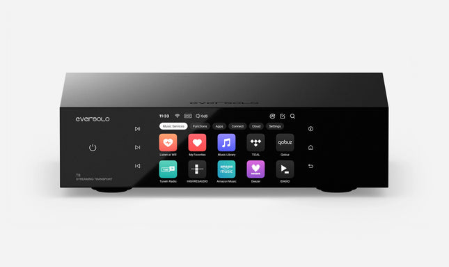 Eversolo T8 – High-End Streaming Transport / Digital Hub for External DAC