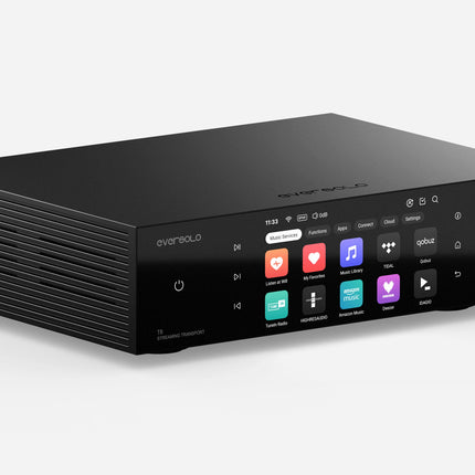 Eversolo T8 – High-End Streaming Transport / Digital Hub for External DAC