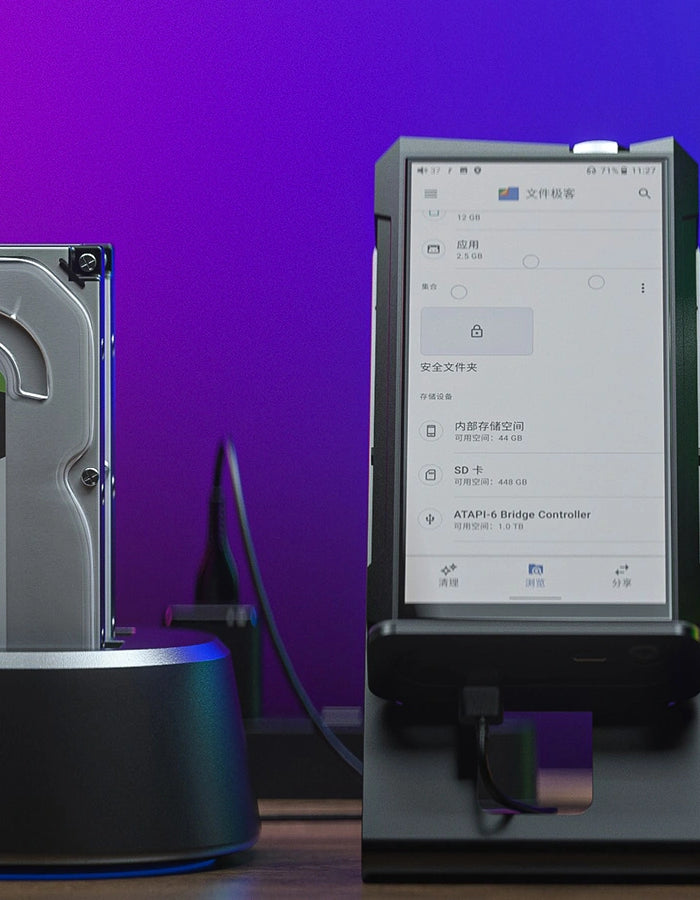 <h1>With hard drive storage</h1>