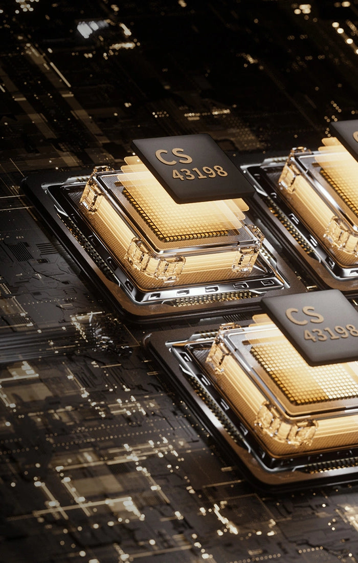 <p>4×CS43198</p><h1>Full of “hearty” power<br/><br/></h1>