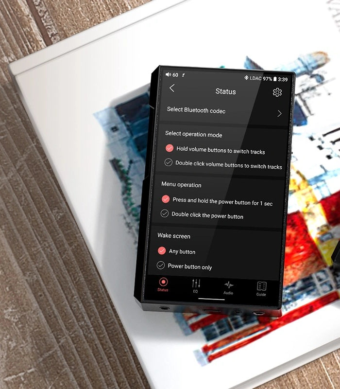 <h1>Screen wake-up</h1>