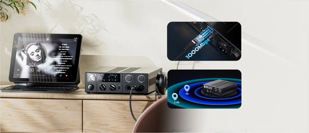 Banner image for: <h1>Wired or wireless</h1><h1>Always a stable connection</h1>