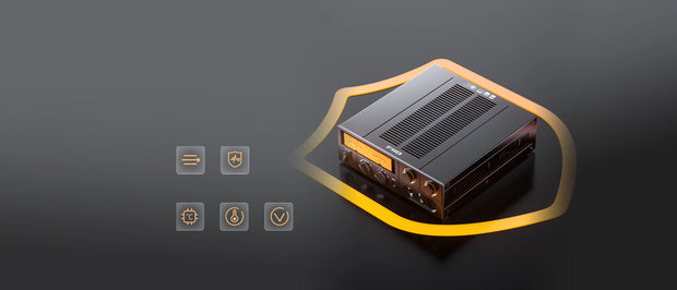 Banner image for: <h2>Listen without worry Multiple<br/>protection systems</h2>