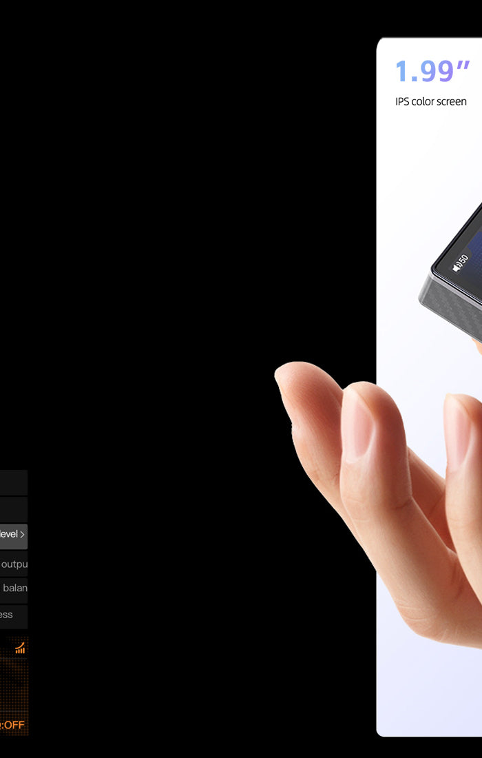 <h1><strong>Extra large color display</strong></h1><h1><strong>A fresh perspective</strong></h1>