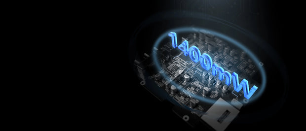 Banner image for: <h3>1400mW large poweroutput capably pushing</h3>