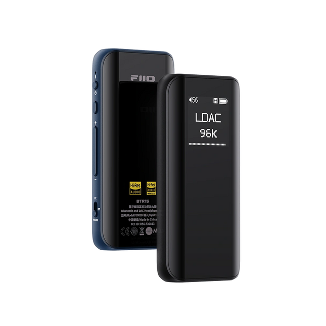 FiiO BTR15 – Portable Bluetooth DAC & Headphone Amp with Balanced Out